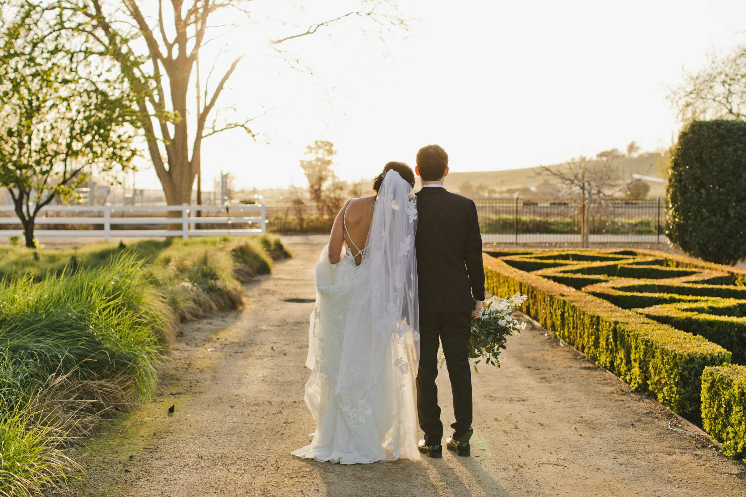 Bride and Groom Garre